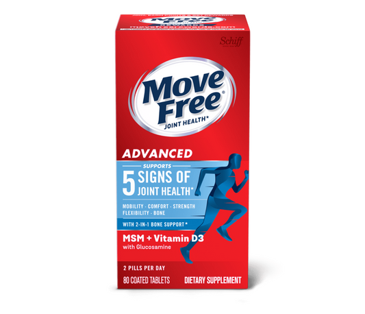 Move Free Advanced MSM + Vitamin D3 Glucosamine Chondroitin Joint Supplement