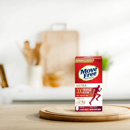 Move Free® 3X Ultra Triple Action With Type II Collagen & Boron (64 servings)